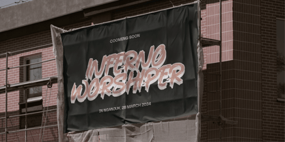 Sludgy Brush Font Poster 7