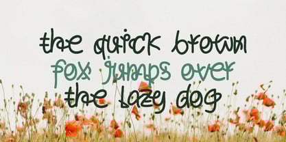 Magic Monoline Font Poster 3