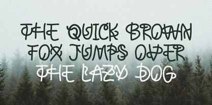 Magic Monoline Font Poster 2