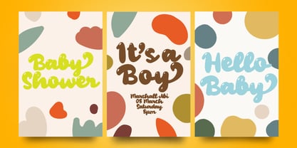 Slow Bolo Font Poster 6