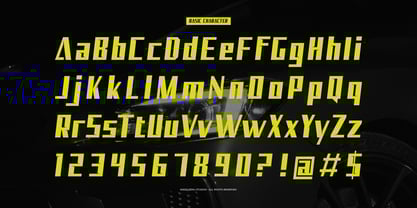 Code Rider Font Poster 10