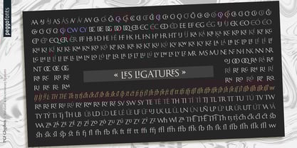 PGF Glyphos Font Poster 10