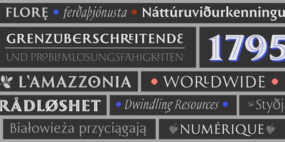 PGF Glyphos Font Poster 14