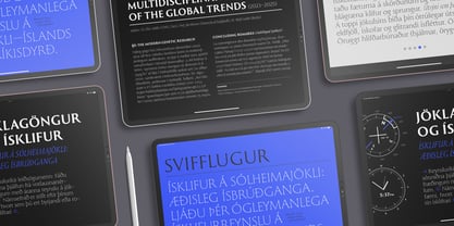 PGF Glyphos Font Poster 3