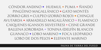 PGF Glyphos Font Poster 13