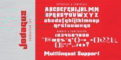 Jodaguz Font Poster 8