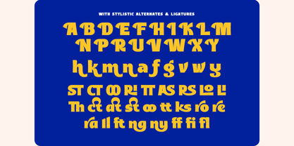 Nubars Font Poster 10
