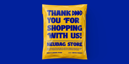 Nubars Font Poster 7