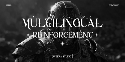 Areus Font Poster 10