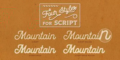 Way to Alaska Font Poster 7