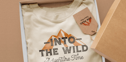 Way to Alaska Font Poster 11