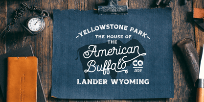 Way to Alaska Font Poster 3