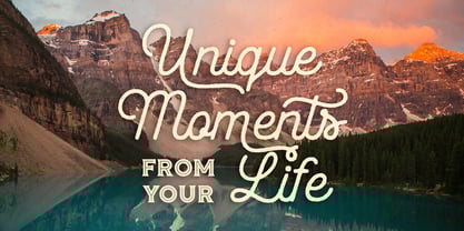 Way to Alaska Font Poster 10