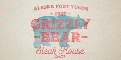 Way to Alaska Font Poster 12