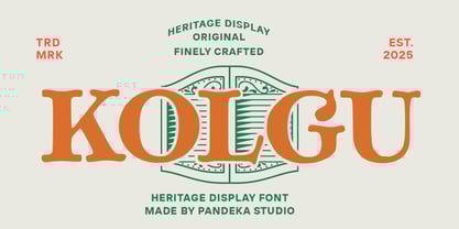 Kolgu Font Poster 1