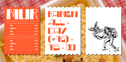 Eultra Font Poster 2