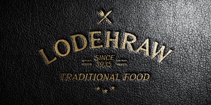 Ganion Font Poster 4