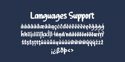 Chubo Font Poster 11