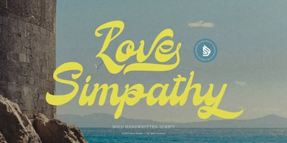 Love Simpathy Font Poster 1