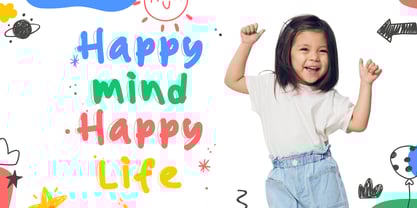 Kido Hand Font Poster 4