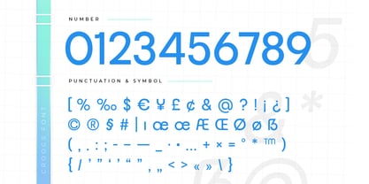 Croogs SS Font Poster 6