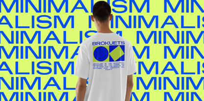 Brokuets Sans Font Poster 9