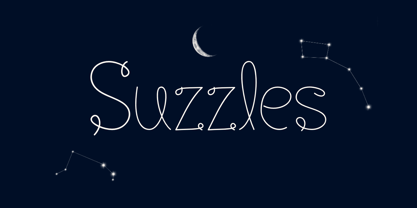 Suzzles Font Poster 1