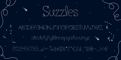 Suzzles Font Poster 6