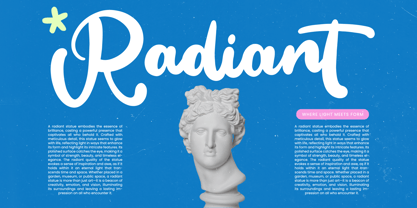 Create Paint Font Poster 12