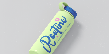 Create Paint Font Poster 13