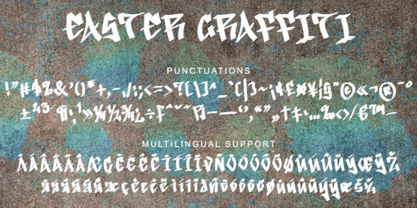 Easter Graffiti Font Poster 7
