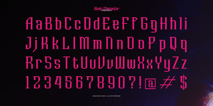 Galaxy Aura Font Poster 10