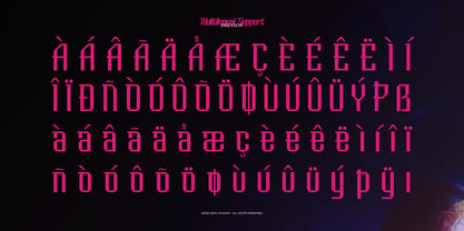 Galaxy Aura Font Poster 11