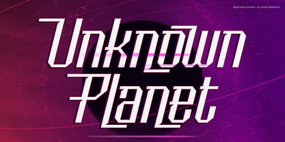 Galaxy Aura Font Poster 6