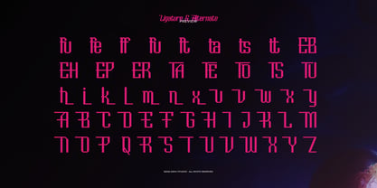 Galaxy Aura Font Poster 12