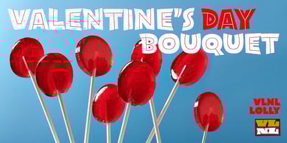VLNL Lolly Font Poster 9