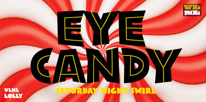 VLNL Lolly Font Poster 7