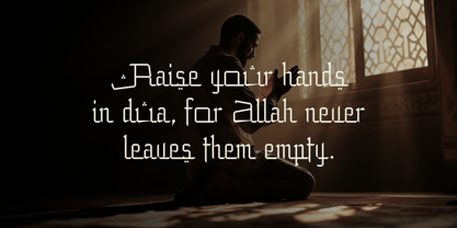 Syahadat Lathifah Font Poster 3