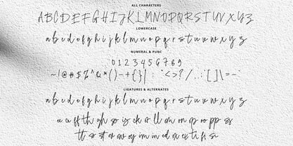 Gracelin Signature Font Poster 3