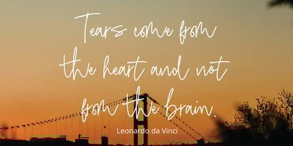 Gracelin Signature Font Poster 4