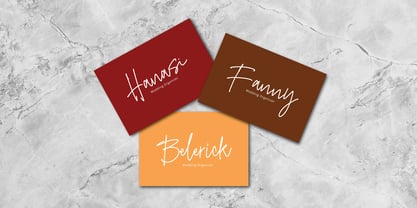 Gracelin Signature Font Poster 7