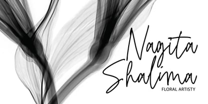 Gracelin Signature Font Poster 8