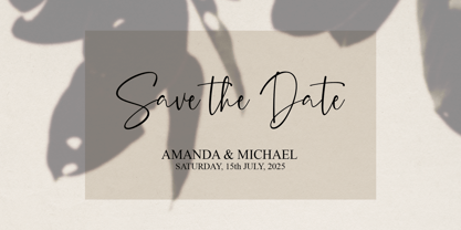 Belathine Font Poster 9