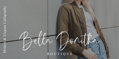 Belathine Font Poster 8