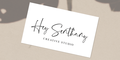 Belathine Font Poster 7