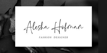 Belathine Font Poster 5