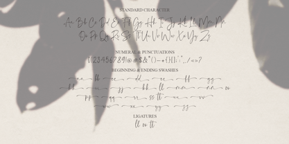 Belathine Font Poster 10