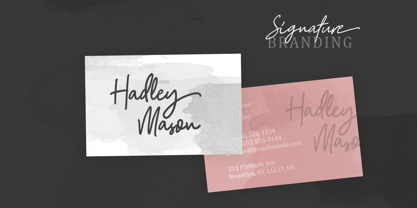 Crusmille Font Poster 6