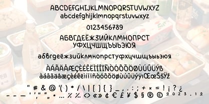 Manga Style Pro Font Poster 3
