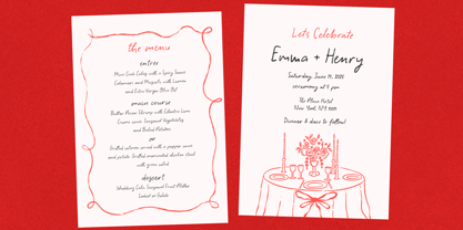 The Cherry Season Font Poster 5